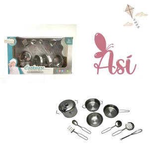 SET DE COCINA ACERO INOXIDABLE