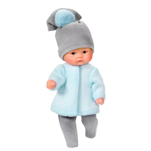 BOMBONCÍN CONJUNTO PANTALÓN GRIS Y AZUL