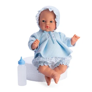 KOKE CONJUNTO CAMISOLA Y POLOLO PUNTO CELESTE