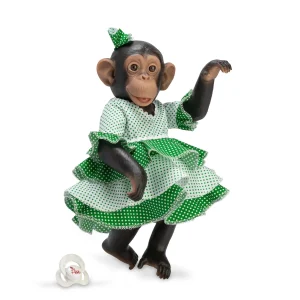 LOLA LA CHIMPANCÉ FLAMENCA VERDE