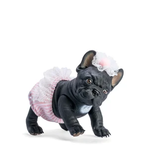 LILY LA BULLDOG NEGRITA BRAGUITA RAYAS ROSAS
