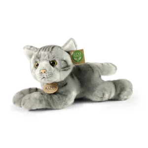 GATO GRIS 30 CM ECO-FRIENDLY