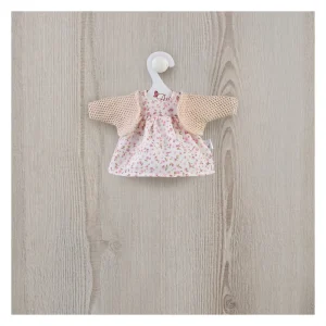 VESTIDO BOMBONCÍN CON CHAQUETA BEIGE