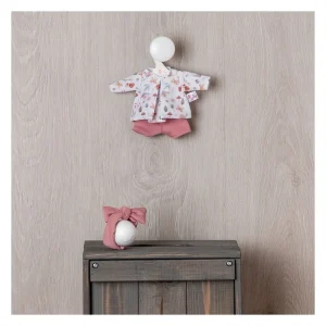 CONJUNTO BOMBONCÍN CAMISA CARACOLES Y PANTALÓN ROSA