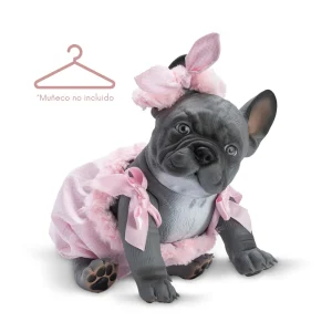 PELELE LILY BULLDOG CUADROS ROSAS