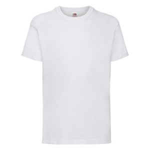 CAMISETA VALUEWEIGHT NIÑO BLANCO (61033)