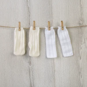 CALCETINES BLANCO MUÑECO 36-40CM