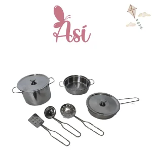 JUEGO DE COCINA ACERO INOXIDABLE