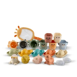 JUGUETE PARA EL BAÑO 18+4 PIEZAS