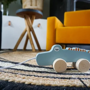 ARRASTRE COCODRILO MADERA PULL-ALLONG