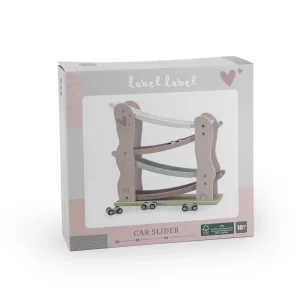 CONTROL DESLIZANTE COCHES MADERA ROSA