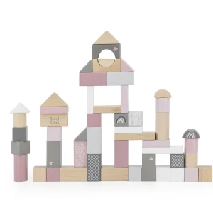 BLOQUES MADERA APILABLES ROSA