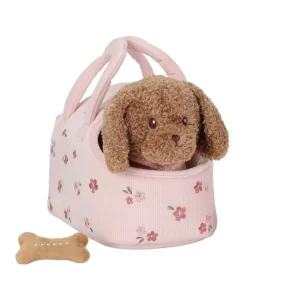 PERRITO DE PELUCHE JACKIE CON BOLSA