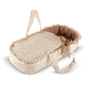 CAPAZO CON VOLANTE COLECCIÓN TERESA para muñeco 36-46cm