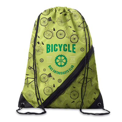 Mochila de cordones con cremallera (MB3003) - Imagen 2