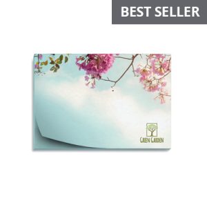 Notas adhesivas rectangulares