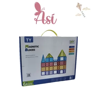CONSTRUCCIÓN MAGNÉTICA 72 PIEZAS
