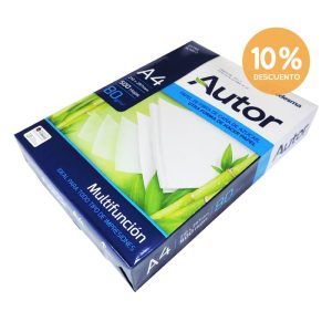RESMA AUTOR A4 80 G X UNIDAD PROMO