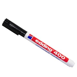 MICROFIBRA EDDING 400 PERM NEGRO – 1 MM