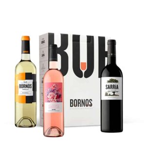 Selección 6 – Estuche 3 bot.(Palacio de Bornos Verdejo, Señorío de Sarría Rosé y Señorío de Sarría Reserva)